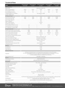Deye hibrid invertör SUN-<span class=keywords><strong>3</strong></span>/<span class=keywords><strong>3</strong></span>.6/5/6K-SG04LP1-EU-SM1/SM2 tek fazlı 2 MPPT LV pil desteklenen - Product Image 5