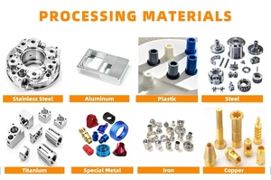 Manufacturer Custom CNC Machined Anodized Aluminum 3D Printing Precision Metal CNC Machining Milling Service Parts
