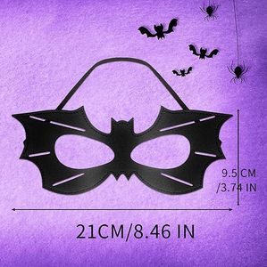 Women's Wear Party Cosplay <b>Accessories</b> Elegant Sexy Costume Black Bat Mask for <b>Adults</b> Women - Product Image 4