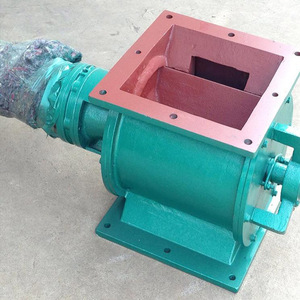 Válvula de descarga tipo estrella de acero inoxidable de 8 pulgadas con entrada principal trifásica para alimentador de colector de polvo de uso industrial - Product Image 2