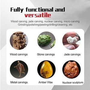 2028 एस ओएम हाथ उत्कीर्कीर्णन ज्वेलरी पॉलिशिंग मशीन कोरा मजबूत 204 दंत माइक्रो मोटर हैंडपीस पेशेवर नाखून ड्रिल - Product Image 4