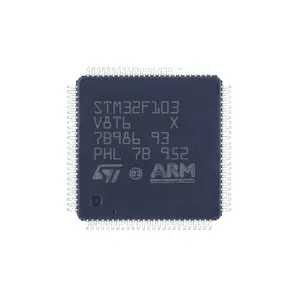 STMicroelectronics STM32F103V8T6 electronmemory Chip Ic Componentes Máquina De Solda 32F103V8T6 Programador