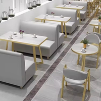 Banc en velours moderne de haute qualité, multicolores, pour restaurant, canapé, mobilier de salle à manger, ensemble de chaises pour café