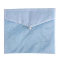 Sac en maille crochet écologique personnalisé Enveloppe en organza pour le stockage des foulards en soie Emballage de vêtement et sacs-cadeaux en organza pour vêtements