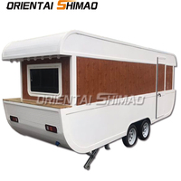 Hot Koop Outdoor Groothandel Prijs Mobiele Ijs Koffie Display Machine Voedsel Trailer