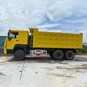 Truk sampah truk sinotruk, 40 ton truk tipper howo 6x4 dengan truk pembuang sinotruk howo Olia