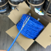 OEM/ODM kualitas tinggi Cat6 Cat5E Cat5 kabel jaringan 305m 1000ft UTP FTP SFTP LAN kabel Ethernet komunikasi kabel Ethernet
