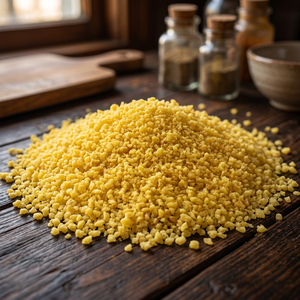 Migas de pan de cúrcuma medianas, bolsa de papel de 450g, suministro al por mayor de 25 kg, ingredientes principales, especias y harina de trigo - Product Image 1