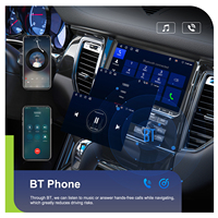 Radio Mobil Stereo Android Podofo 2 Din 9'' 4+64G Wireless Carplay/Android Auto/GPS/Wifi/RDS untuk VW Passat Golf MK5 MK6 Jetta POLO