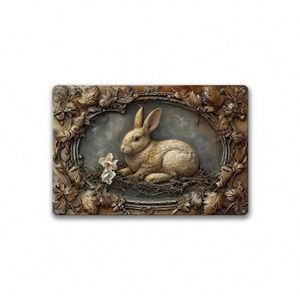 Décoration murale personnalisée en métal 3D vintage, art mural créatif pour la maison ou cadeau promotionnel - Product Image 3