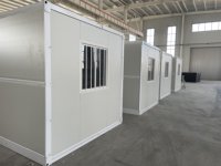 Casa Móvil Prefabricada Modular de Lujo de 20 pies/40 pies - Ecológica, Expandible, Estructura de Acero, Paneles Sándwich para Vivir