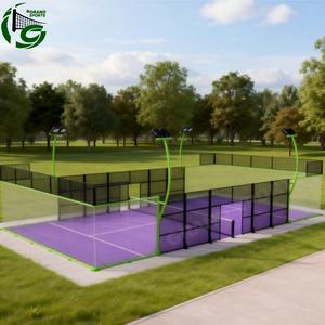 Cancha de Tenis y Pádel Profesional de Marca de Primera Calidad, Personalizada por el Fabricante con Logotipo y Color, Tamaño Doble 10*20m, Tamaño Individual 6*20m - Product Image 6