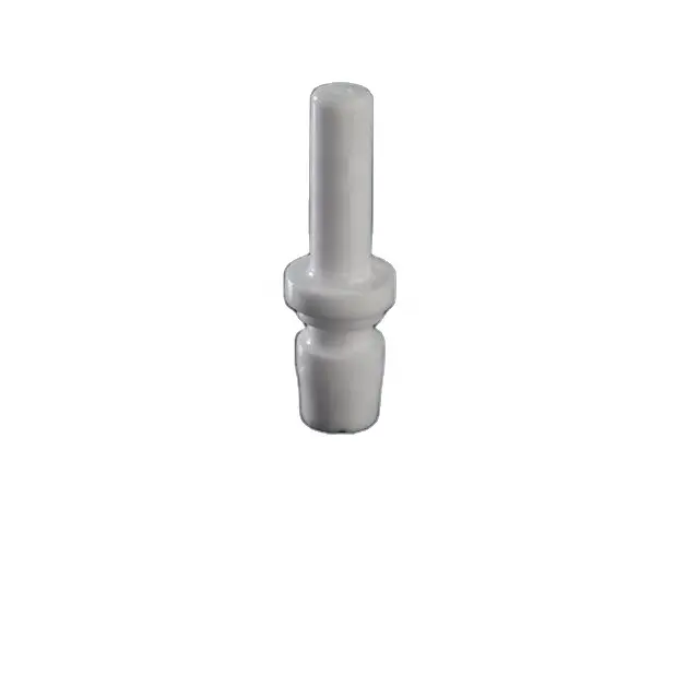 Glazed alumina ceramic ignition needle for ignitor