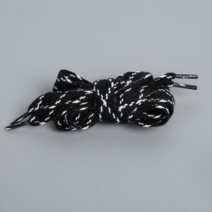 Cordones de algodón de 2 cm con punta metálica a rayas de colores, venta al por mayor de fábrica, repuesto para <span class=keywords><strong>botas</strong></span> Martin y <span class=keywords><strong>botas</strong></span> de trabajo de cuero - Product Image 2
