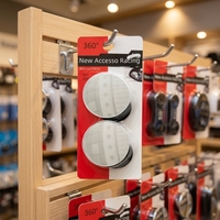 Miroir d'angle mort de luxe sans cadre pour voiture, réglable à 360 degrés, grand angle, miroir auxiliaire de rétroviseur, installation facile, 2 pièces