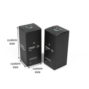 Crown Win Black White Custom Printed Foldable Copper Tuck End Boxes Recycled Materials Eco-Friendly Spot UV Coating Matte/Glossy - Product Image 1