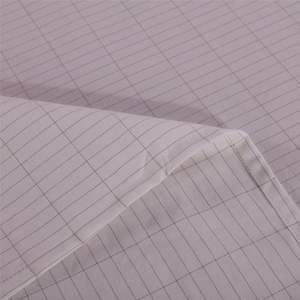 Perlindungan EMF sprei terbumi dengan 2 sarung bantal 400TC konduktif kain katun perak dan jenis lembaran datar kabel pembumian - Product Image 4