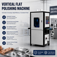 Nouvelle machine de polissage de métaux à haute précision, machine de meulage automatique de tôles en acier inoxydable, système abrasif de finition des métaux