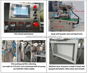 3 in1 chất tẩy rửa tập trung giặt Pods kéo dài hương thơm hạt làm máy đóng gói - Product Image 5