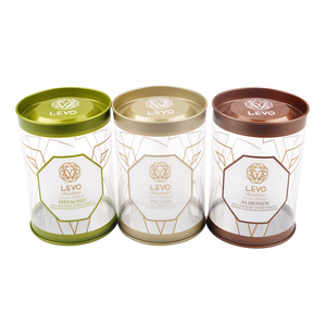 Bán Sỉ Hộp Nhựa Đựng Bánh Quy Tròn Bằng Nhựa PVC Trong Suốt Có Nắp Đậy Kín Khí Để Đựng Thực Phẩm - Product Image 2