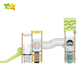 Équipement de parc extérieur pour hôtel-resort, série naturelle Famille d'Enfance, toboggan Bf-2025-0007 - Product Image 5
