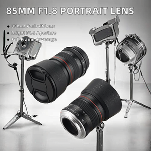 85mm F1.8 固定焦点フルフレーム中望遠ポートレートレンズ カメラ対応 - Product Image 2