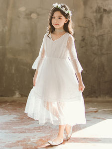 Abbigliamento per bambini Commercio All'ingrosso Della Cina Bella Ragazza di Fiore Vestito Congelato Per I Bambini Dal Fornitore Della Cina - Product Image 2