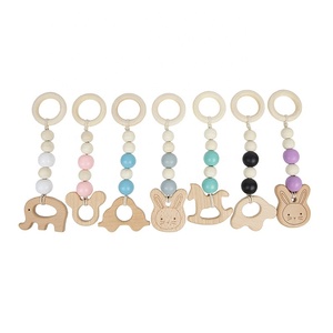 الطبيعية خشبية قابلة للطي إطار اللياقة البدنية لعبة لعب رياضة الالعاب المتدلية خشبية معدة لعب للأطفال مع التسنين لعبة - Product Image 2