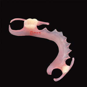 Protesi dentale resistente a buon mercato prezzo flessibile rimovibile protesi rosa Valplast Base ottima vestibilità - Product Image 5