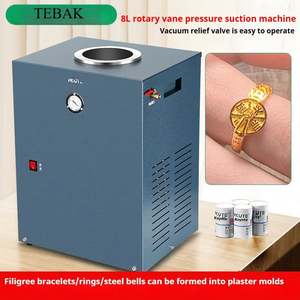 Máquina de Fundición Multifuncional TEBAK con Cable de Succión para Joyería de Oro y Plata, Máquina de Fundición de Moldes de Yeso, Máquina de Fundición de <span class=keywords><strong>8</strong></span> <span class=keywords><strong>Litros</strong></span> - Product Image 2