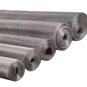 Mallas Filtrantes de 20 30 40 50 60 80 100 200 300 Micras, Resistencia a la Corrosión, Malla de Alambre Tejido de Acero Inoxidable 304 316 SS - Product Image 1