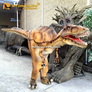 Kostum Dinosaurus Raptor Dewasa Realistis untuk <span class=keywords><strong>Acara</strong></span> Pesta My Dino DC018 - Product Image 6