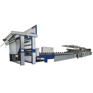 Automatic industrial rotary silk screen Roll To Roll Clothes Fabric Cotton Textile Printing Machine