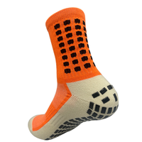 Chaussettes de football pour hommes en coton et élasthanne écologiques respirantes antidérapantes épaisses à pois 2026
