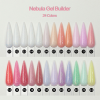 Nouveau Gel UV de Construction et de Modélisation pour Ongles Hipsterrgel en Gros, Gel Milky Extension, Gel Polish Nebula, Marque Privée