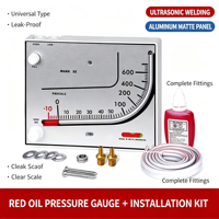 Manomètre différentiel à colonne de liquide Mark II rouge -10-700Pa pour la ventilation des bâtiments d'élevage et des systèmes CVC