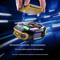 Nouveau Radiateur de Téléphone Portable 2026 en Alliage d'Aluminium et ABS avec Contrôle de Température par IA, Refroidissement Semi-conducteur et Fixation Magnétique Numérique