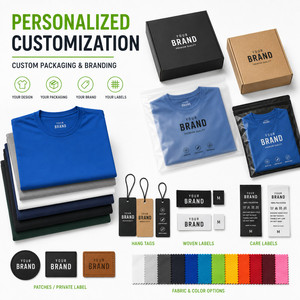 Custom Logo 140G Denim Unisex Sporty Performance T-<b>Shirt</b> <b>100</b>% <b>Polyester</b> Quick Dry Breathable Sports Gym Multi-Color S-4XL - Product Image 5