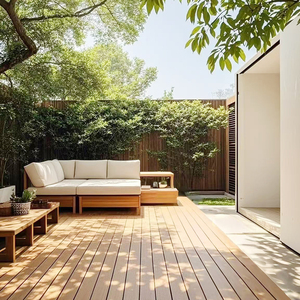 Meilleur <span class=keywords><strong>prix</strong></span> pour la terrasse en WPC sans joint, terrasse en composite co-extrudé, bois d'extérieur - Product Image 3