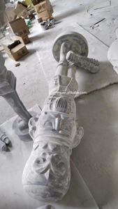 Décoration de <span class=keywords><strong>soldat</strong></span> de Noël en fibre de verre de 6 pieds grand casse-noisette de Noël - Product Image 6