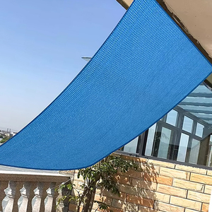 Tenda Parasole Blu 4x5m <span class=keywords><strong>per</strong></span> Esterni, Telo Ombreggiante in HDPE <span class=keywords><strong>per</strong></span> Balcone - Product Image 1