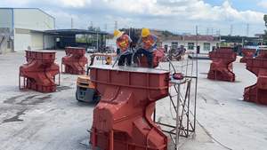 Moule à blocs Dolos sur mesure en acier de précision pour la protection des côtes - Product Image 2