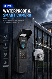 Cerradura Electrónica Inteligente Sinon TTLock APP, Cerradura Biométrica con Huella Dactilar a Prueba de Agua para Puerta Exterior - Product Image 4