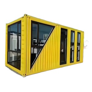 Maison conteneur mobile commerciale extensible, gîte urbain, station temporaire, résidence préfabriquée extérieure au design contemporain - Product Image 5