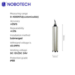 NS-ZS602 Digitale Troebelheidssensor Voor Waterkwaliteitsanalyse Online Troebelheidssonde Rs485 Troebelheidssensor Meter <span class=keywords><strong>4</strong></span>-<span class=keywords><strong>20ma</strong></span> <span class=keywords><strong>Output</strong></span> - Product Image 3