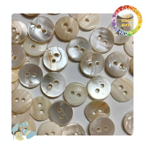 Hermosos botones de concha marina | Pedido al por mayor para la producción de ropa y el suministro de accesorios de ropa de exportación - Product Image 1