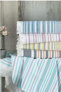 Toallas <span class=keywords><strong>de</strong></span> <span class=keywords><strong>Playa</strong></span> Peshtemal <span class=keywords><strong>de</strong></span> Algodón Turco a Rayas Personalizadas <span class=keywords><strong>de</strong></span> Fábrica, Ligeras, <span class=keywords><strong>de</strong></span> Secado Rápido, Antiarena, con Logotipo - Product Image 5