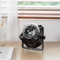 Portable activé par le son fête extérieure batterie intérieure prise USB Dj lumière Disco boule lumière stroboscopique lampe fête à la maison