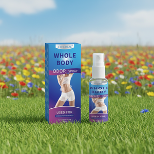 Spray Corporal Antitranspirante Tres en Uno con Fragancia Herbal para Hombres y Mujeres, para Axilas, Debajo del Pecho y Zonas Íntimas - Product Image 3