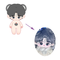 Pas de MOQ, personnalisable, 10 cm, 15 cm, 25 cm, 40 cm, poupées d'idoles coréennes Kpop, poupées de jeu d'anime, accessoires de poupée, figurines en peluche faites à la main